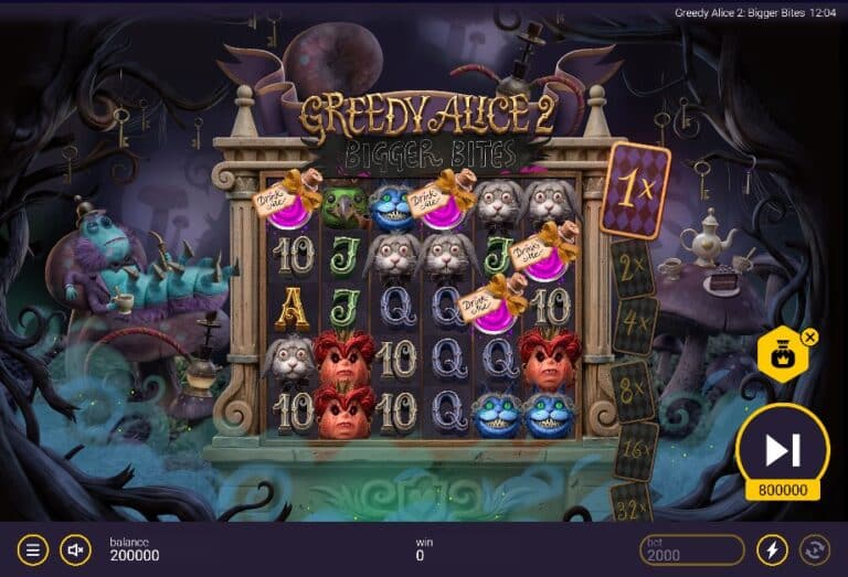 Screenshot 2 van Greedy Alice 2: Bigger Bites